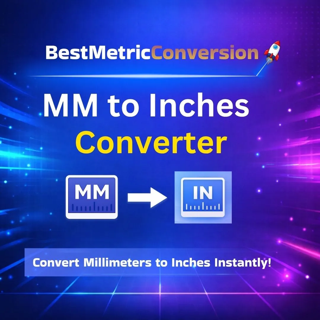 MM to Inches Converter | Millimeters to Inches Conversion Tool